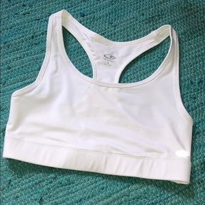 2/$20 🖤 Champion white racer back sports bra